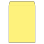 角2カラー封筒 クリーム 85g