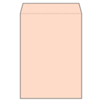 角2ソフトカラー封筒 ピンク 100g